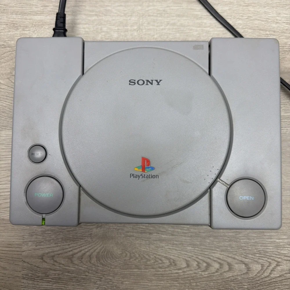 Sony‎ PlayStation PS1 Console Bundle Tested & Working SCPH-7501 5 Games Included